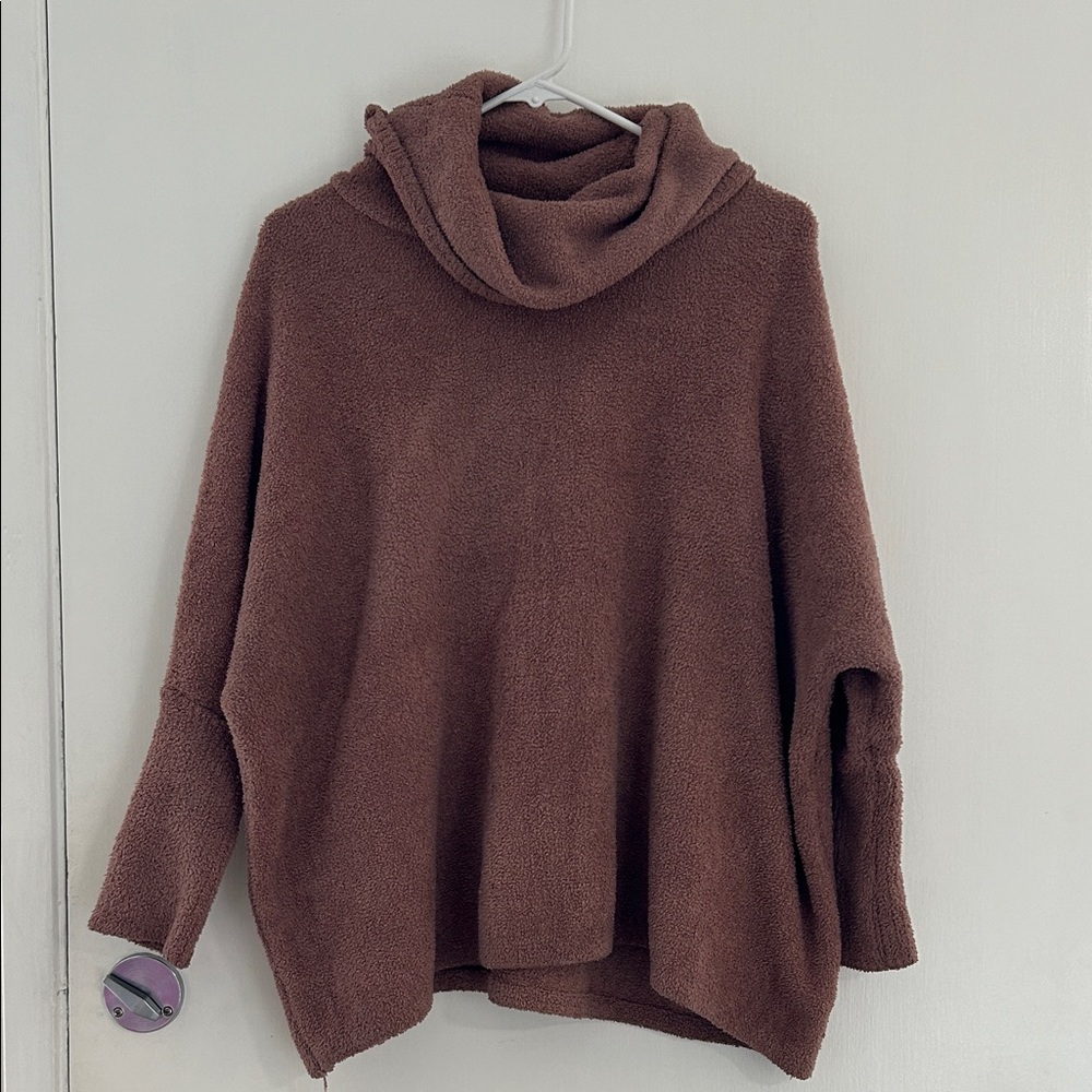Jessica Simpson Brown Cowl Neck Sweater